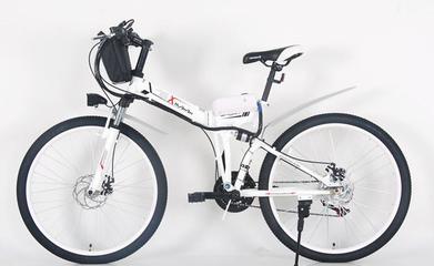 富比特紳士Q5超強續航26寸24寸折疊鋰電池電動車自行車山地